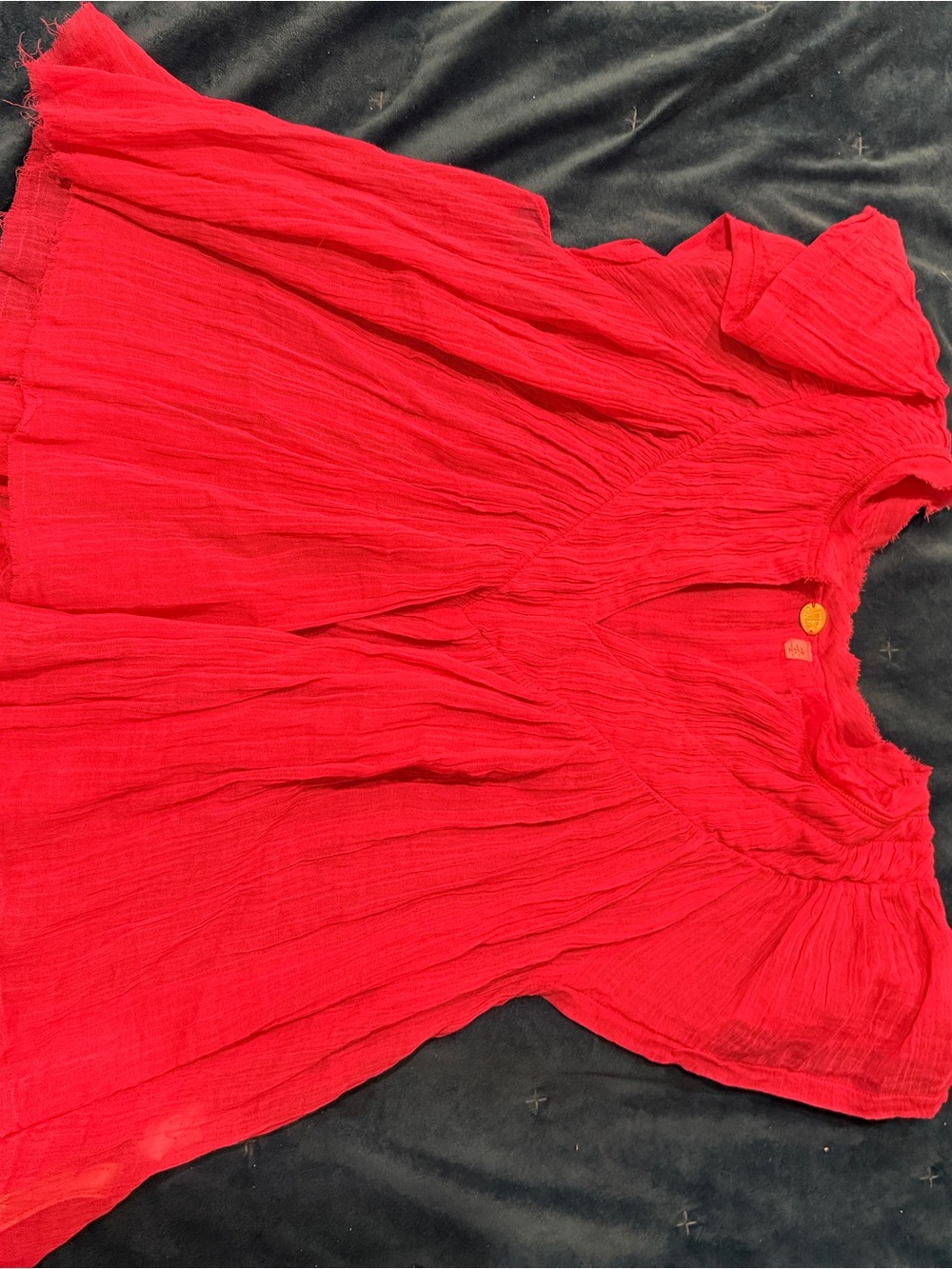 Women’s Pink Free People Short-Sleeve Top